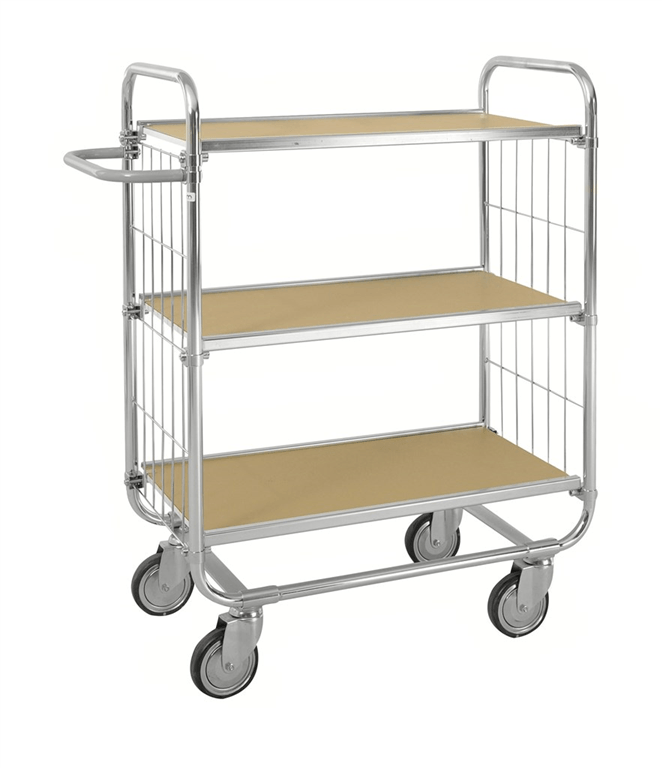 KM8000 3 shelf trolley Kongamek