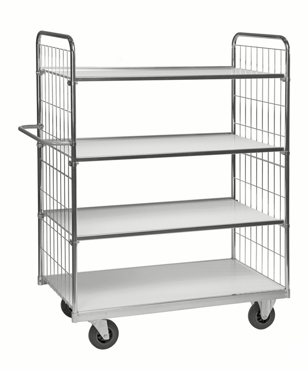 Steplift 4 shelved trolley