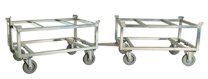 Steplift pallet trolley