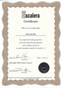 certification